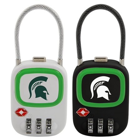 Michigan State Spartans TSA Combination Lock
