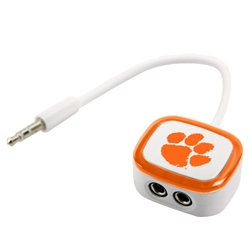 
Clemson Tigers 2-Way Earbud Splitter