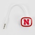 Nebraska Cornhuskers 2-Way Earbud Splitter
