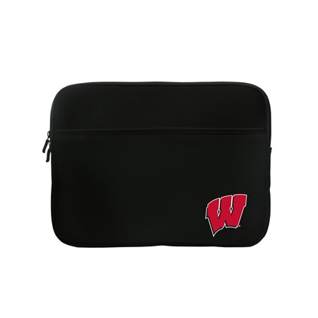 Wisconsin Badgers "W" Premium Laptop & Tablet Sleeve 13.5"

