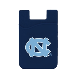 
North Carolina Tar Heels Silicone Card Keeper Phone Wallet