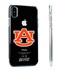 Guard Dog Auburn Tigers Clear Phone Case for iPhone X / Xs
