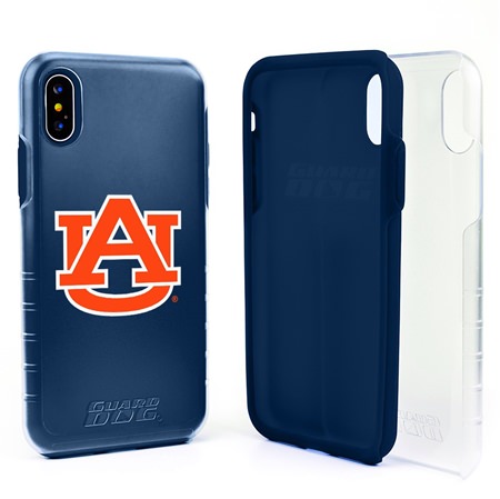 Guard Dog Auburn Tigers Clear Hybrid Phone Case for iPhone X / Xs 
