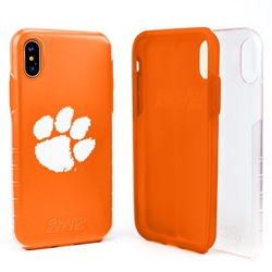 
Guard Dog Clemson Tigers Clear Hybrid Phone Case for iPhone X / Xs 