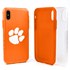 Guard Dog Clemson Tigers Clear Hybrid Phone Case for iPhone X / Xs 
