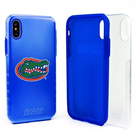 Guard Dog Florida Gators Clear Hybrid Phone Case for iPhone X / Xs 

