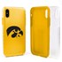 Guard Dog Iowa Hawkeyes Clear Hybrid Phone Case for iPhone X / Xs 
