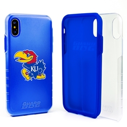 
Guard Dog Kansas Jayhawks Clear Hybrid Phone Case for iPhone X / Xs 