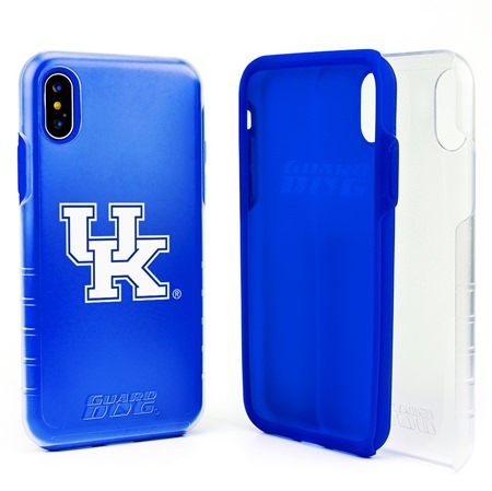 Guard Dog Kentucky Wildcats Clear Hybrid Phone Case for iPhone X / Xs 
