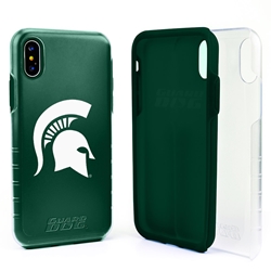 
Guard Dog Michigan State Spartans Clear Hybrid Phone Case for iPhone X / Xs 