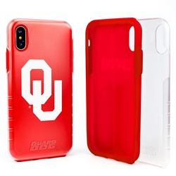 
Guard Dog Oklahoma Sooners Clear Hybrid Phone Case for iPhone X / Xs 