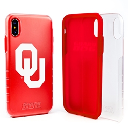 
Guard Dog Oklahoma Sooners Clear Hybrid Phone Case for iPhone X / Xs 