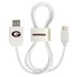 Georgia Bulldogs USB-C Cable with QuikClip
