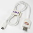 LSU Tigers USB-C Cable with QuikClip
