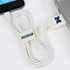 Michigan Wolverines USB-C Cable with QuikClip
