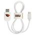 Oregon State Beavers USB-C Cable with QuikClip

