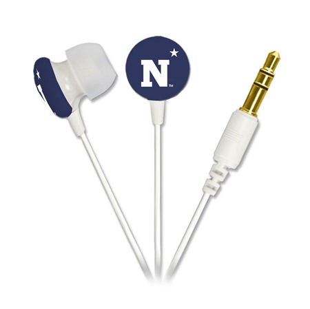 Navy Midshipmen Ignition Earbuds
