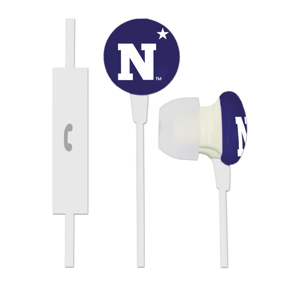 Microphone AudioSpice Navy Midshipmen Ignition Earbuds 