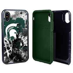 
Guard Dog Michigan State Spartans PD Spirit Hybrid Phone Case for iPhone X / Xs 