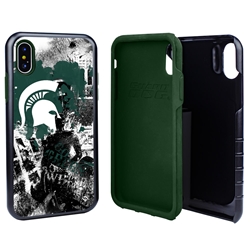 
Guard Dog Michigan State Spartans PD Spirit Hybrid Phone Case for iPhone X / Xs 