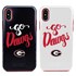Guard Dog Georgia Bulldogs Go Dawgs® Hybrid Phone Case for iPhone X / Xs 
