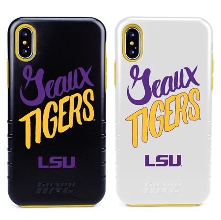 Guard Dog LSU Tigers Geaux Tigers® Hybrid Phone Case for iPhone X / Xs 
