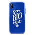 Guard Dog Kentucky Wildcats Go Big Blue® Clear Hybrid Phone Case for iPhone X / Xs 
