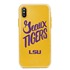Guard Dog LSU Tigers Geaux Tigers® Clear Hybrid Phone Case for iPhone X / Xs 
