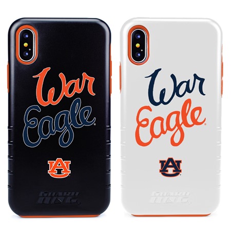 Guard Dog Auburn Tigers War Eagle® Hybrid Phone Case for iPhone X / Xs 
