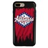 Guard Dog Arkansas Torn State Flag Hybrid Phone Case for iPhone 7 Plus / 8 Plus
