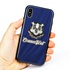 Guard Dog Connecticut State Flag Hybrid Phone Case for iPhone X / Xs
