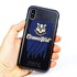 Guard Dog Connecticut Torn State Flag Hybrid Phone Case for iPhone X / Xs
