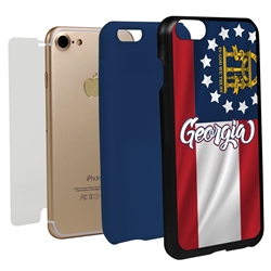 
Guard Dog Georgia State Flag Hybrid Phone Case for iPhone 7/8/SE