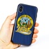 Guard Dog Idaho State Flag Hybrid Phone Case for iPhone X / Xs
