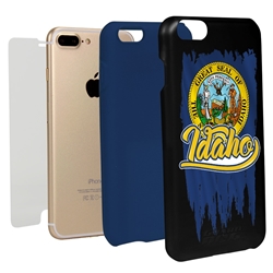 
Guard Dog Idaho Torn State Flag Hybrid Phone Case for iPhone 7 Plus / 8 Plus