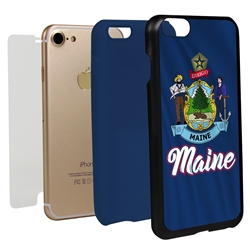 
Guard Dog Maine State Flag Hybrid Phone Case for iPhone 7/8/SE