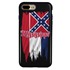 Guard Dog Mississippi Torn State Flag Hybrid Phone Case for iPhone 7 Plus / 8 Plus
