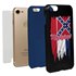 Guard Dog Mississippi Torn State Flag Hybrid Phone Case for iPhone 7/8/SE
