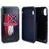 Guard Dog Mississippi Torn State Flag Hybrid Phone Case for iPhone X / Xs
