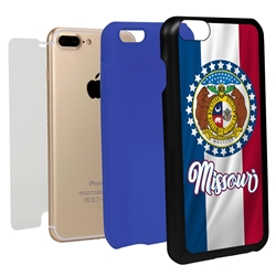 
Guard Dog Missouri State Flag Hybrid Phone Case for iPhone 7 Plus / 8 Plus