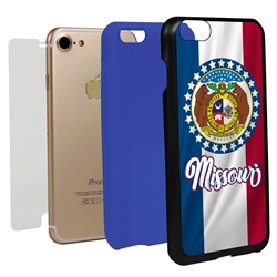 
Guard Dog Missouri State Flag Hybrid Phone Case for iPhone 7/8/SE