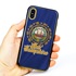 Guard Dog New Hampshire State Flag Hybrid Phone Case for iPhone X / Xs
