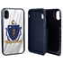 Guard Dog Massachusetts State Flag Hybrid Phone Case for iPhone X / Xs
