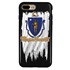 Guard Dog Massachusetts Torn State Flag Hybrid Phone Case for iPhone 7 Plus / 8 Plus
