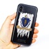 Guard Dog Massachusetts Torn State Flag Hybrid Phone Case for iPhone X / Xs
