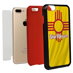 
Guard Dog New Mexico State Flag Hybrid Phone Case for iPhone 7 Plus / 8 Plus