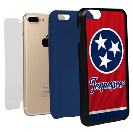 Guard Dog Tennessee State Flag Hybrid Phone Case for iPhone 7 Plus / 8 Plus

