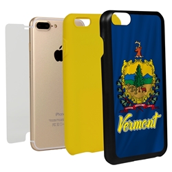 
Guard Dog Vermont State Flag Hybrid Phone Case for iPhone 7 Plus / 8 Plus