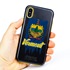 Guard Dog Vermont Torn State Flag Hybrid Phone Case for iPhone X / Xs
