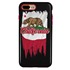 Guard Dog California Torn State Flag Hybrid Phone Case for iPhone 7 Plus / 8 Plus
